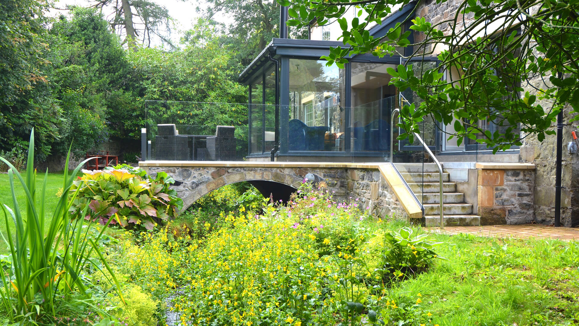 sun room and conservatory