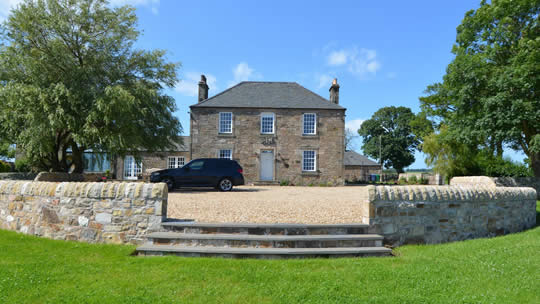 hand built driveway and forecourt